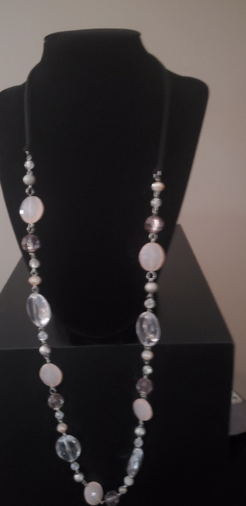 Blush Crystal Necklace